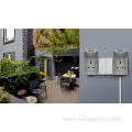 High Quality 2 Gang Light Switchand Bs Socket